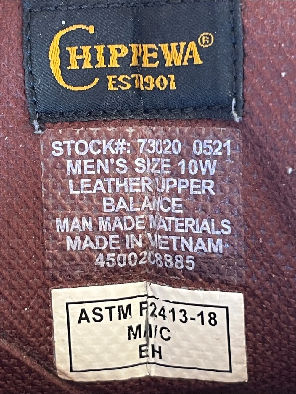 Chippewa 8- inch logger steel toe work boot